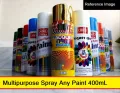 SILVER Color 400mL Spray Paint SILVER 400mL Multipurpose SILVER Spray Paint For Bike Metal Wood Motor Cycles Furniture SILVER Paint. 