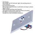 Key Operated Switch 12VDC Exit Lock On/Off Emergency Door Release 86x86mm with Red LED Indicator Tamper Signals. 