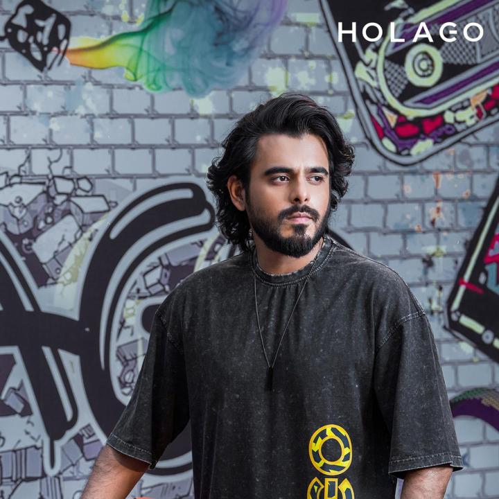 Holago Drop Shoulder T-Shirt TD0001 for Men