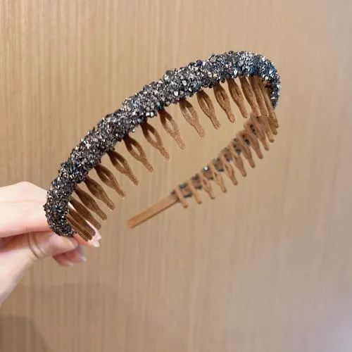 Retro%20rhinestone%20flocked%20headband%20for%20women,%20high-end,%20toothed,%20broken%20hair%20finishing,%20non-slip%20face%20wash,%20makeup%20headband,%20hairpin%20hair%20accessory%20-%20Image%206