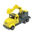 【3C VictoryEagle】Rotatable Toy Funny Crane Car Vehicle Model Tipper Engineering Car Model Gift. 