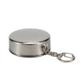 Stainless Steel Folding Cup With Keychain Portable Retractable Telescopic Cups. 