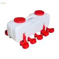 Poultry Drinking Bowl Feeder Chick Chicken Waterer Cups for Coop Birds Geese semi automatic L. 
