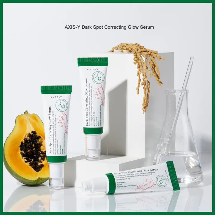 Axis Y Dark Spot Correcting Glow Serum Luminous Skin Correction 50ml ...
