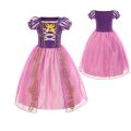 Disney Princess Dress Snow White Kids Girl Costume with Cape Carnival Party Cosplay Children Clothing Birthday Princess Vestidos. 