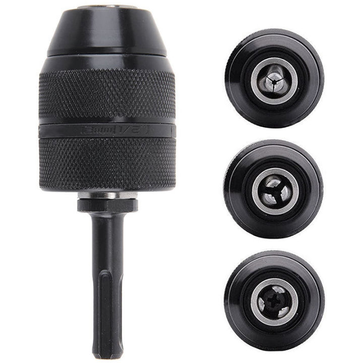 Keyless%20Drill%20Chuck%20Adapter,%202-13mm%201/2-20UNF%20Mount%20Heavy%20Duty%20Professional%20Converter%20Tool%20with%20SDS%20Plus%20Shank%20Adaptor%20-%20Image%205