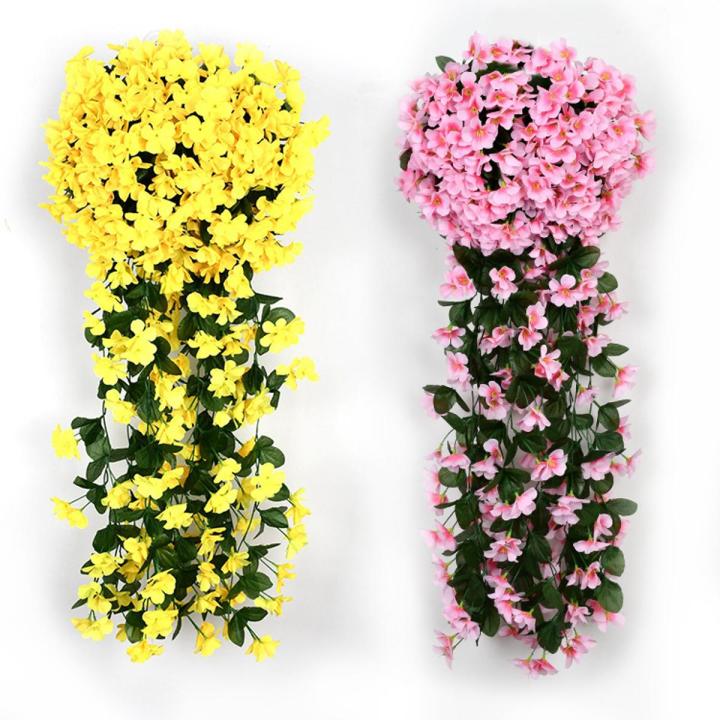 Hanging Wall Artificial Flower Pack of 2
