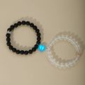 Shop Pro Magnetic Heart Bracelet Set for Couples (2 Pieces).