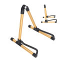 Foldable Guitar Stand Adjustable Metal Folding Instrument Stand For String Instr. 