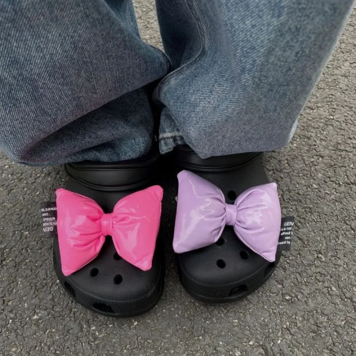 Multiple%20Colors%20Bow%20Shoe%20Charms%20Designer%20DIY%20Fashion%20Elegant%20Shoe%20Charms%20for%20Crocs%20All-match%20Vintage%20Shoe%20Buckle%20Decorations%20New%20-%20Image%204