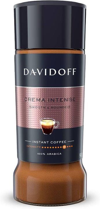 DAVIDOFF Crema Intense Instant Coffee - 9/12 Intensity - 90 g