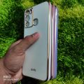 Metalic Case for Infinix Hot 12i, X665B, X665 Shining Soft Silicone Back Cover.