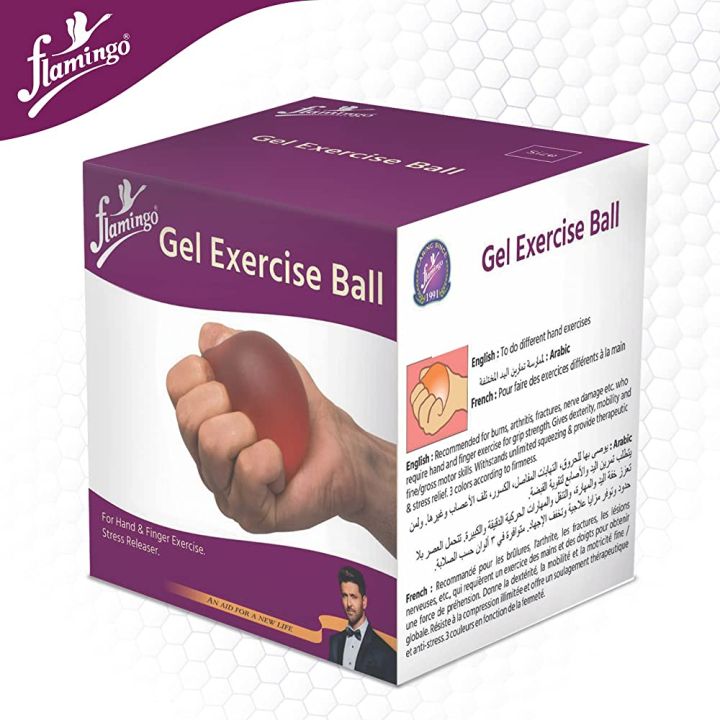 Flamingo%20Gel%20Exercise%20Ball%20-%20Universal%20(Red)%20-%20Image%203