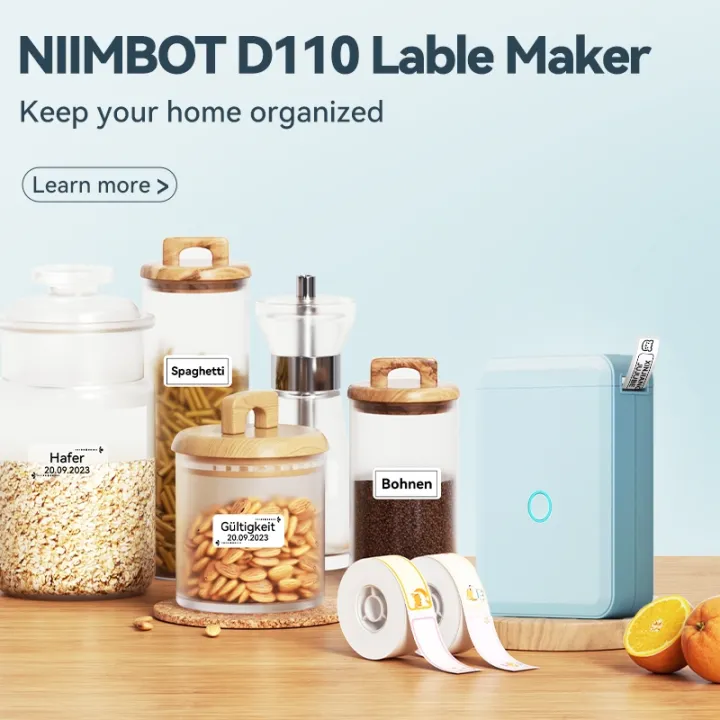 NIIMBOT%20D110%20Thermal%20Label%20Maker%20Smart%20Label%20Printer%20Inkless%20Portable%20And%20Rechargeable%20for%20Household/Kitchen/Stationery%20Life%20Printers%20-%20Image%203