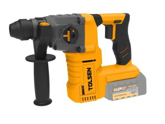 Tolsen Li-Ion Brushless Cordless Rotary Hammer 20V (Not Included ...