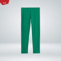 Girls Regular Waist Cotton Jersey Leggings From Levin.