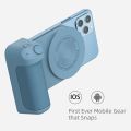 Magnetic Camera Handle Bluetooth Phone Grip Photo Bracket Anti-shake Selfie Device for Android Apple Wireless Charging. 