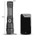 Dropshipping Most Powerful Flashlight XHP50 Ultra Bright Xlamp USB Zoomable Led Torch 18650 or 26650 Rechargeable Battery light. 