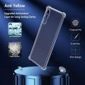 Samsung Galaxy A15 Premium Silicone Case Crystal Clear Soft TPU Ultra-Thin Transparent Flexible Protective Mobile Phone Back Cover.