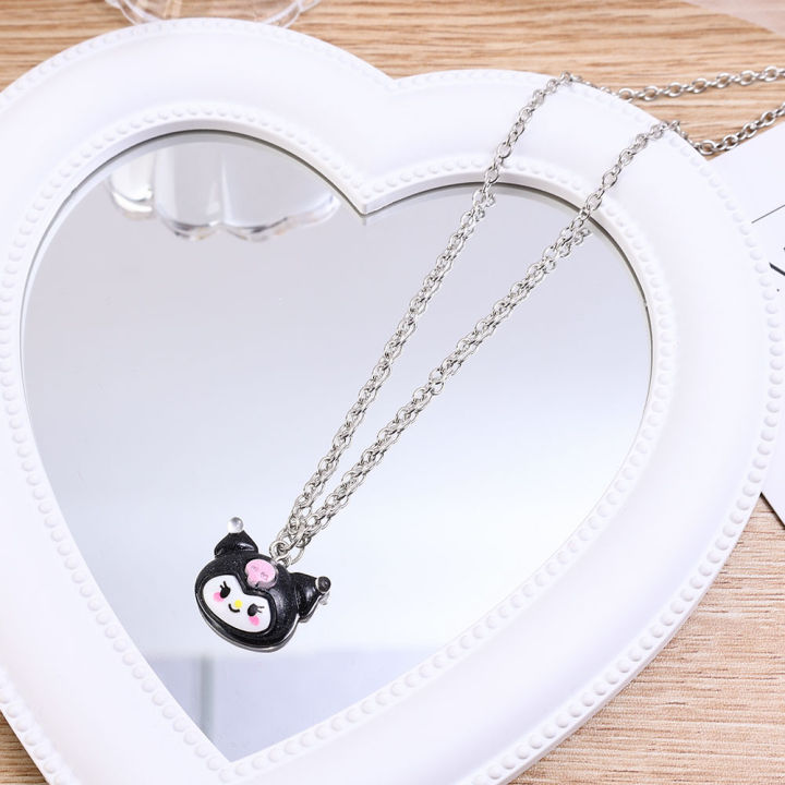Sanrio%20Figure%20Necklace%20Kuromi%20Cartoon%20Metal%20Necklace%20Pendant%20Kawaii%20Women%20Girl%20Party%20Birthday%20Jewelry%20Gift%201Pcs%20-%20Image%209