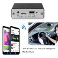 Kebidu Wireless Bluetooth MP3 Decoder Board Handsfree Call Remote Control MP3 WMA USB TF AUX FM Audio Decoding Module.