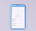 ID card holder fashionable aluminum Body with Neck strap 1 pcs.