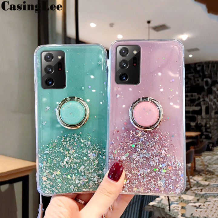 Casinglee%20for%20Galaxy%20Note%2020%20case%20Shiny%20Ring%20Glitter%20Soft%20Transparent%20Holder%20Stand%20Back%20cover%20with%20String%20for%20Samsung%20Galaxy%20Note20%20Phone%20cases%20cover%20Stars%20Moon%20Girls%20-%20Image%203
