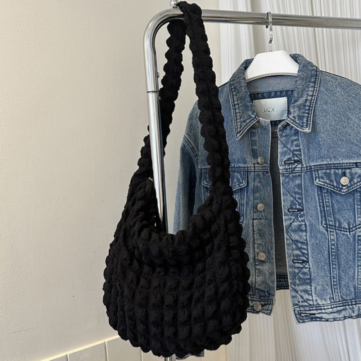 %E3%80%90Worldwide%20Delivery%E3%80%91%20Large%20Capacity%20Shoulder%20Bag%20Embroidered%20Plaid%20Quilted%20Crossbody%20Bag%20Underarm%20Bag%20Tote%20Bag%20Pleated%20Bubbles%20Handbag%20-%20Image%208