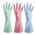 1 Pair Latex Gloves anti-Scratch Housework Cleaning Gloves Non-slip Dish Washing Clothes Kitchen Laundry Rubber Cleaning gloves.