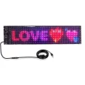 APP Control Flexible Led Screen | LED sign board Animation RGB LED Display Panel for Car, Shop Etc. 