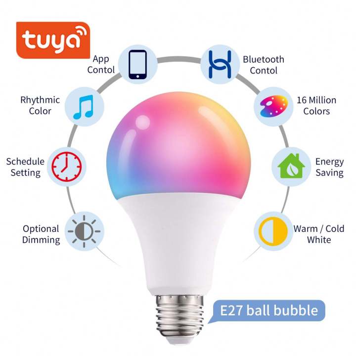 FXPOT%20Tuya%20Smart%20Led%20RGB%20(Bluetooth)%2010W%20Bulb%20Dimming%20Alexa%20Lights%20E27%20Aluminum%20APP%20Control%20-%20Image%204