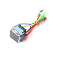 480A With fan Brushed ESC Dual-way Bidirectional ESC Air-cooled Waterproof Speed Controller for RC Cars/Boats. 