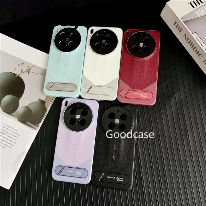 Langtegei%20Casing%20For%20Vivo%20X300%20Pro%20X300Pro%20VivoX300%20Vivo%20X200%20Pro%20Ultra%205G%20Splicing%20color%20Plain%20Leather%20Phone%20Case%20Shell%20bracket%20Back%20Shockproof%20Casing%20Cover%20-%20Image%202
