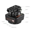 ZIFON YT-1000 2.4G Wireless Control Automatic Tripod Head 360 Degree Rotatable Motorized Panoramic Head-black. 