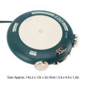 Heating Coaster Electric Mug Warmer 55 degrees Celsius 65 degrees Celsius 75 degrees Celsius Constant Temperature Screen Display 20W for Tea. 