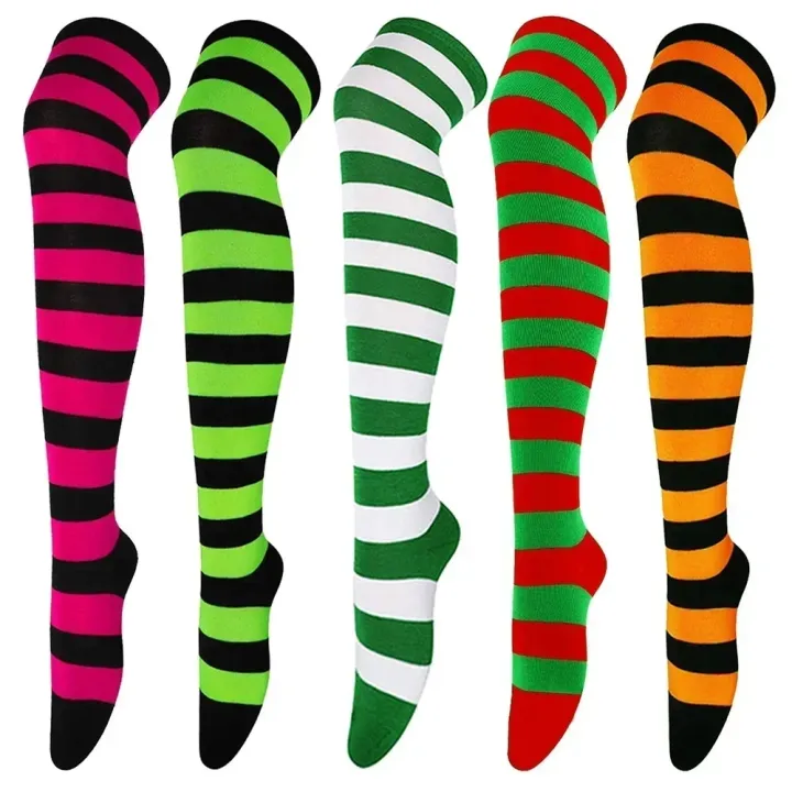 Trendy%20Women%20High%20Stockings%20Anime%20Stripe%20Socks%20Leg%20Warmth%20Over%20Knee%20Thigh%20Soft%20Dance%20Socks%20Ladies%20Preppy%20Cosplay%20Long%20Stocking%20-%20Image%206
