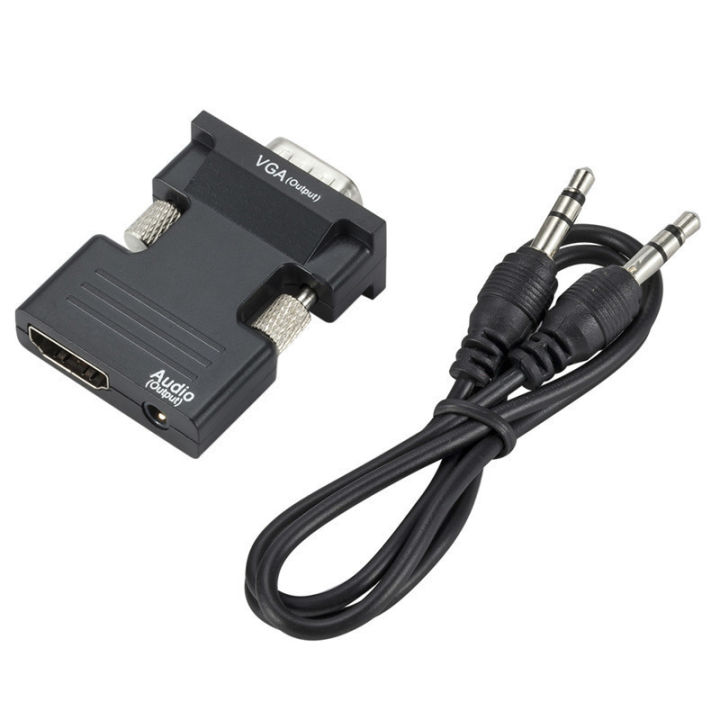 1080P%20HDMI-Compatible%20to%20VGA%20Converter%20%E2%80%93%20HD%20Male%20to%20VGA%20Female%20Adapter%20with%20Audio%20Cable%20for%20Laptop,%20PC,%20PS4,%20Projector,%20TV,%20Monitor%20-%20Image%207
