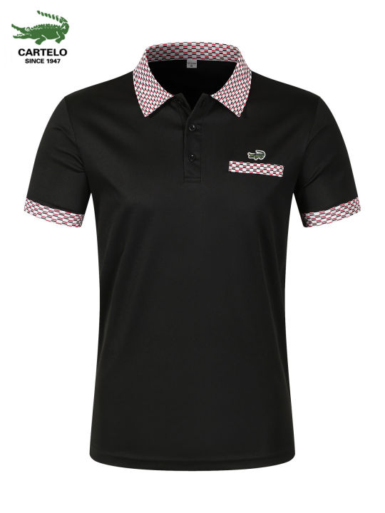 New%202024%20High%20Street%20CARTELO%20Street%20Leisure%20Business%203D%20Print%20Flip%20Collar%20Business%20Men's%20Short%20sleeved%20POLO%20Shirt%20-%20Image%202