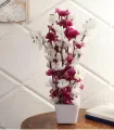 টব সহ কৃত্রিম চেরি ফুলের গাছ - artificial flower.