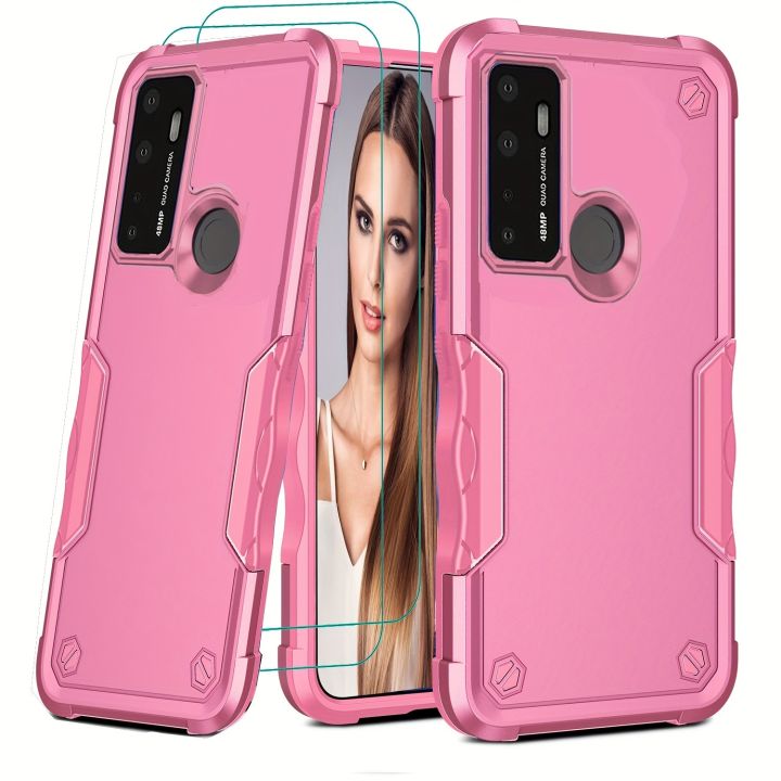 Compatible%20With%20AT&T%20Radiant%20Max%205G%206.8"/Cricket%20Dream%205G/Cricket%20Innovate%205G/AT&T%20Fusion%205G%20Case,%20With%20(2Pcs)%20Tempered%20Glass%20Screen%20Protector,%20Dual%20Layer%20Hybrid%20Shockproof%20Impact%20Phone%20Case%20-%20Image%202