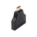 2 In 1 HDMI Male To Dual HDMI Female Port Audio Video Spli-tter Adapters Converter 1080P Monitor USB Adapters Sockets. 