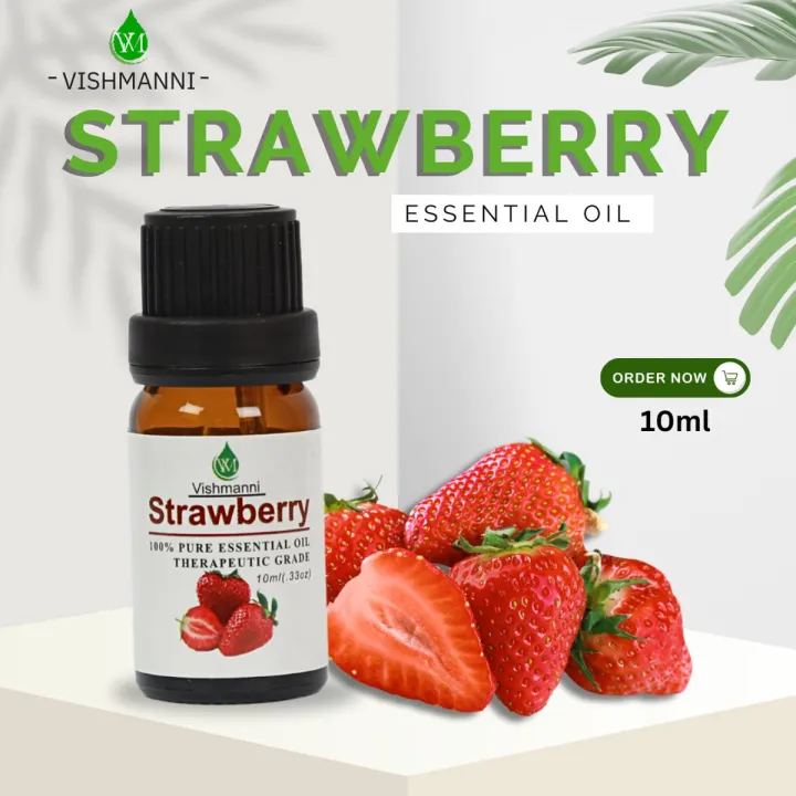 Vishmanni Strawberry essential oil 10 ml
