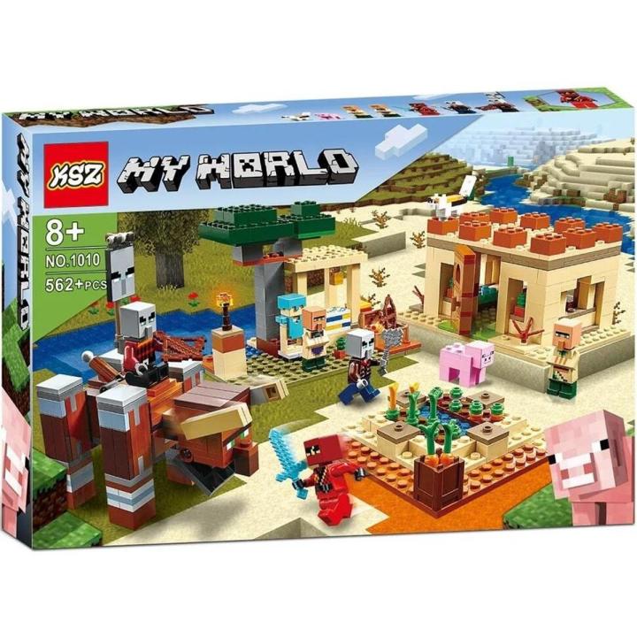 Kids Mincraft Play Set 562 Pcs My World