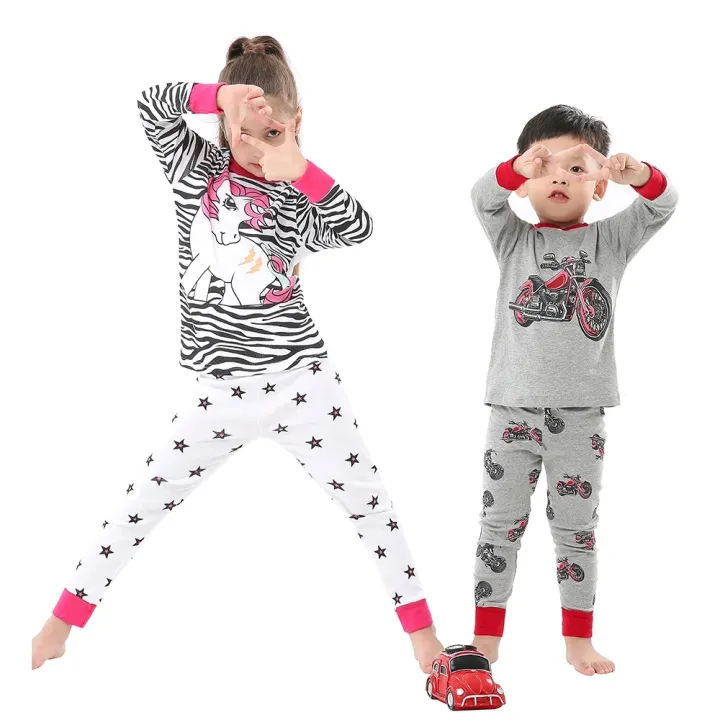 Kids%20for%202-8Years%20Princess%20Baby%20Clothes%20Homewear%20Boys%20Panda%20Pajamas%20Sets%20Girls%20Unicorn%20Pijama%20Children's%20Sleepwear%20Pyjamas%20-%20Image%205