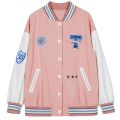 Baseball Uniform American Contrast Color Spring and Autumn Girl Older Kid's Korean Junior High School Student Autumn Clothes Jacket High School Girls' Coat. 