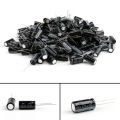 5Pcs- 470uF 50V RADIAL Electrolytic Capacitor 470uF 50V Radial Polarized Aluminum Electrolytic Capacitors 2 Pin Leads Connections Leg.