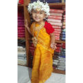 Baby Saree for Children Fashionable 5 Haat Design. 