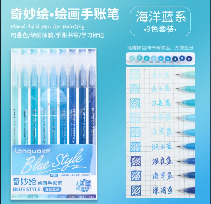 Languo%20handbook%20pen%20full%20set%20Morandi%20color%20gel%20pen%20large%20capacity%20student%20marker%20pen%20multi-color%20note-taking%20special%20-%20Image%208