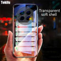 Tokifu For Realme 13 Pro Core Back Cover Soft Casing Transparent TPU Simple Case Covers. 