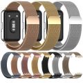 For Samsung Galaxy Fit 3 Milanese Metal Steel Mesh Watch Band.